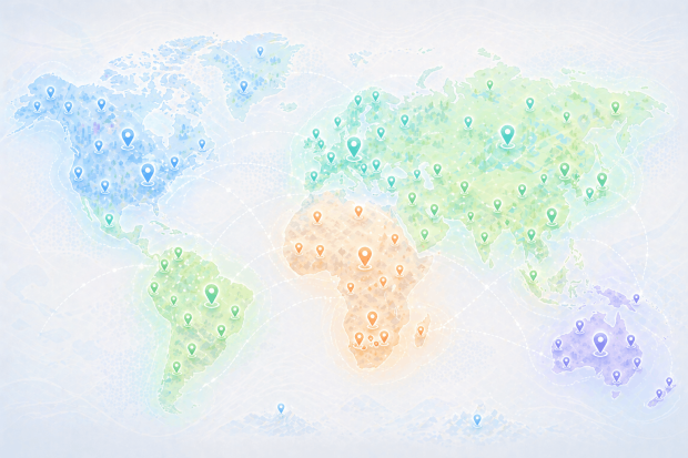 Global reach coverage