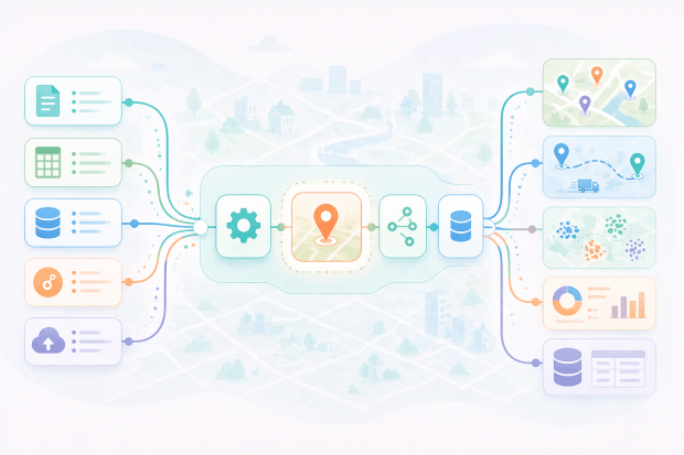 How to integrate geocoding into data workflow