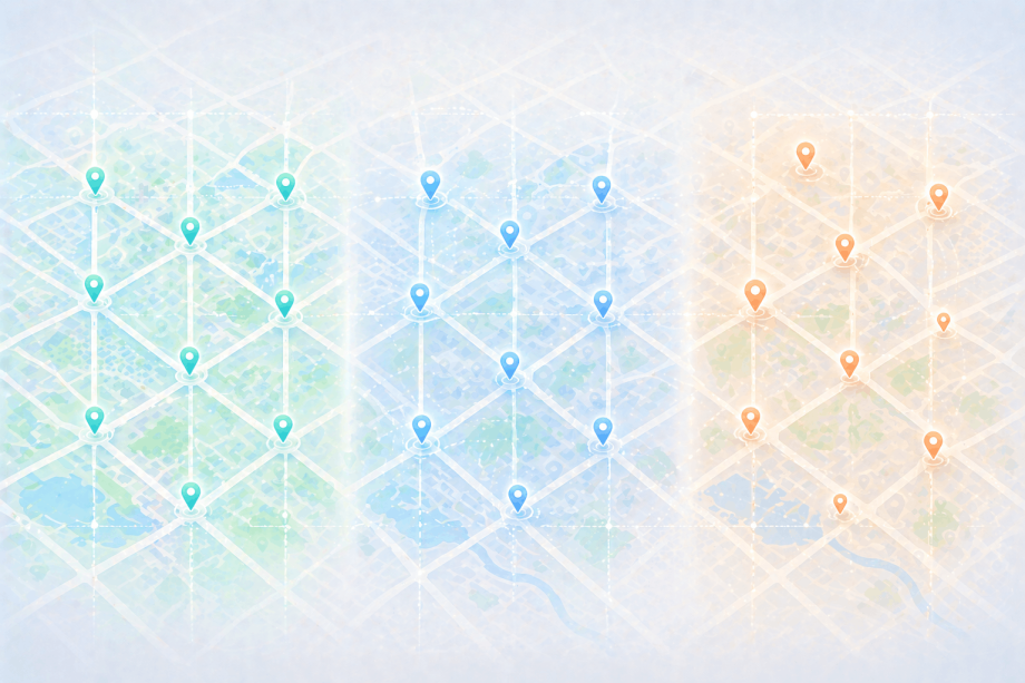 Compare geocoding accuracy across providers