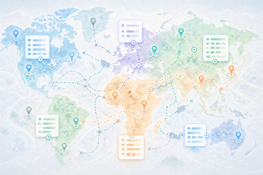 Challenges geocoding across countries